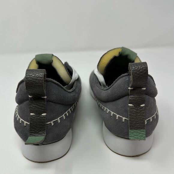 Communitymade NWOB Women’s Traction Grey/White Made in USA- Leather Shoe size 6 - Picture 5 of 12